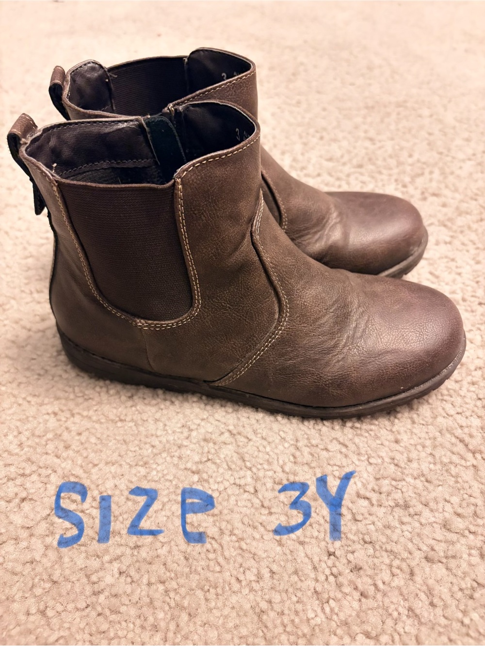 The Children's Place Brown Chelsea Boots for Kids